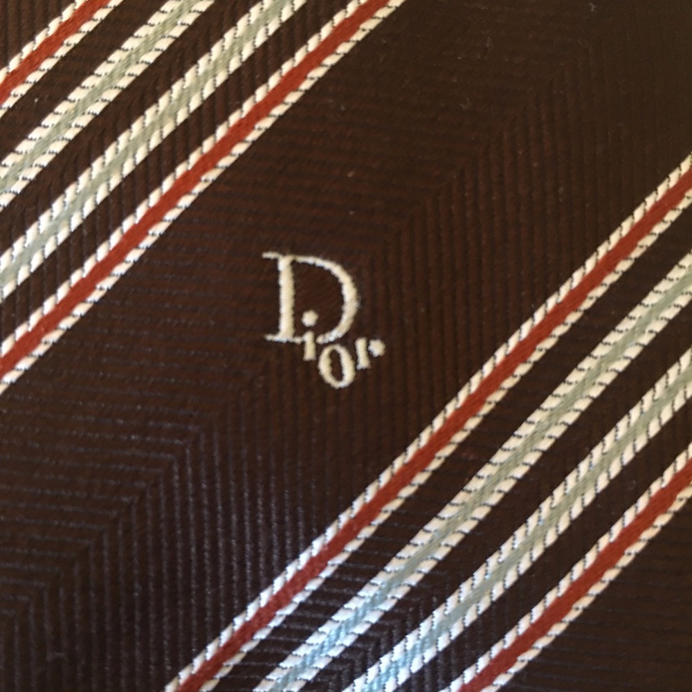 Vintage Dior Striped Tie